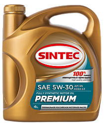 Моторное масло SINTEC Premium  5W-30  4 л. синт.