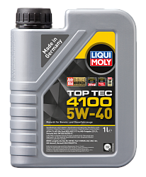 Моторное масло LIQUI MOLY Top Tec 4100  5W-40  1 л. синт.