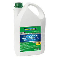 Антифриз RAVENOL HJC Hybrid Japanese Coolant Premix -40C (готовый)  5 л.