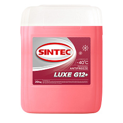 Антифриз SINTEC Luxe G-12+ (-40) красный  20 кг.