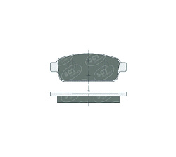 Тормозные колодки SCT SP 360