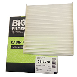 Салонный фильтр BIG Filter GB-9978