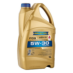 Моторное масло RAVENOL FDS  5W-30  5 л. синт.