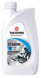 Моторное масло TAKAYAMA Snowpower Racing 2Т  1 л. синт.