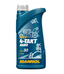 Моторное масло MANNOL 4-Takt Agro SAE 30  1 л. мин.