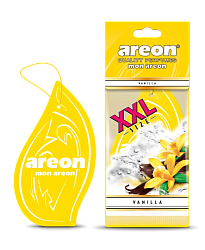 Ароматизатор на зеркало AREON Mon Areon XXL VANILLA MAX10  к-т 10 шт.