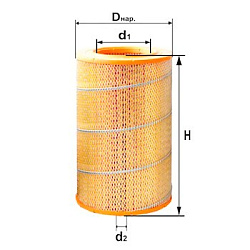 Фильтр воздушный, комплект DIFA 4318