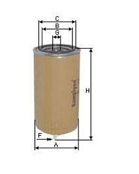 Топливный фильтр  SAMPIYON CS1684M
