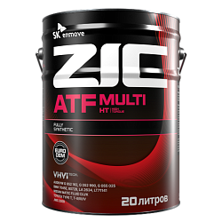Трансмиссионное масло ZIC ATF MULTI HT  20 л. синт.