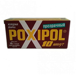 Холодная сварка прозрачная Poxipol  14мл.