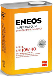 Моторное масло ENEOS Super Gasoline  10W-40  0,94 л. п/синт.