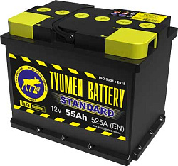 АКБ Tyumen Battery "STANDARD" АПЗ 6CТ 55 п.п. 525А