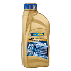 Трансмиссионное масло RAVENOL ATF Dexron VI  1 л. синт.