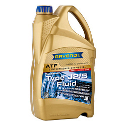 Трансмиссионное масло RAVENOL ATF Type J2/S Fluid  4 л. синт.