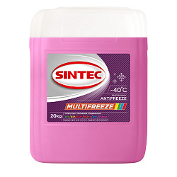 Антифриз SINTEC MULTIFREEZE (-40) фиолетовый  20 кг.