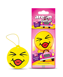 Ароматизатор сухой AREON Smille Ring BUBBLE GUM ASD12  к-т 10 шт.