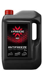 Антифриз X-freeze Red G-11 (-40) красный  3 кг.