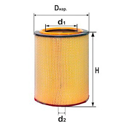 Фильтр воздушный ФОВ DIFA 4307M+01