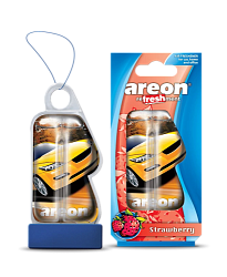 Ароматизатор гелевый AREON Refreshment Liquid STRAWBERRY LC15  1 шт.