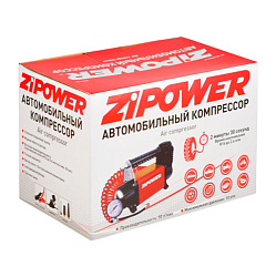 Компрессор автомобильный ZIPOWER 50 л/мин. 10 атм. PM6528