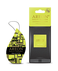 Ароматизатор на зеркало AREON Premium EAU D’ETE DP02  к-т 10 шт.