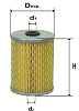 Топливный фильтр  DIFA DIFA6303М