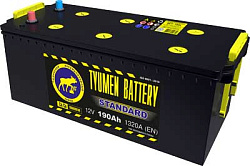 Аккумулятор Тyumen Battery STANDARD 190 Ач, Прямая полярность