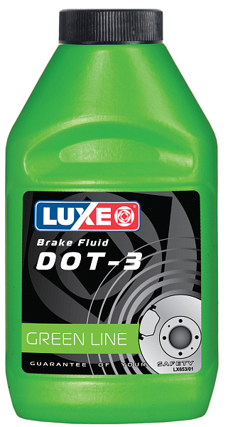 Тормозная жидкость DOT-3  250 гр.
