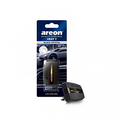 Ароматизатор на дефлектор Areon VENT 7 Black Crystal  1шт.