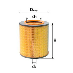 Фильтр воздушный DIFA 4317M