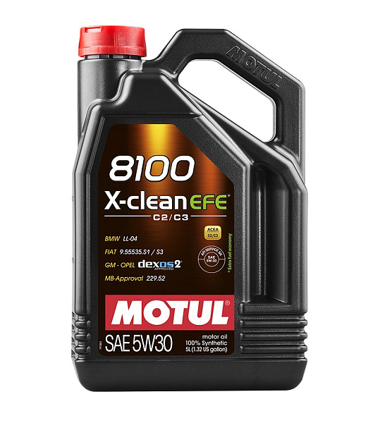 Моторное масло MOTUL 8100 X-clean EFE  5W-30  5 л. синт.