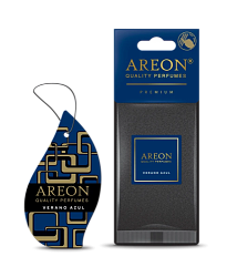 Ароматизатор на зеркало AREON Premium VERANO AZUL DP01  к-т 10 шт.