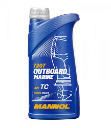 Моторное масло MANNOL Outboard Marine  1 л. п/синт.