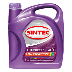 Антифриз SINTEC MULTIFREEZE (-40) фиолетовый  5 кг.