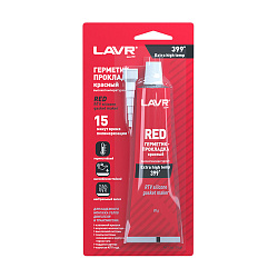 LAVR Герметик-прокладка красный высокотемпературный RTV Silicone gasket maker RED  85гр. Ln1737