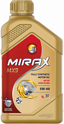 Моторное масло MIRAX MX9  5W-40  1 л. синт.