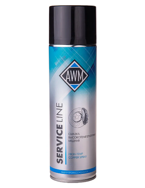 Смазка медная высокотемпературная AWM  650 мл.