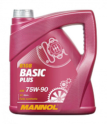 Трансмиссионное масло MANNOL Basic Plus  75W-90 GL-4+  4 л. синт.