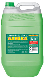 Антифриз -40 зеленый Аляска G-11 LongLife  30 кг.