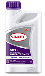 Антифриз SINTEC Unlimited G12++ (-40) фиолетовый  5 кг.