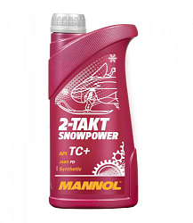 Моторное масло MANNOL 2-Takt Snowpower  1 л. синт.