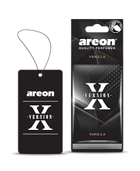 Ароматизатор на зеркало AREON X Version VANILLA AXV02  к-т 10 шт.