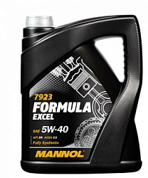 Моторное масло MANNOL Formula Excel  5W-40  4 л. синт.