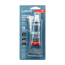 LAVR Герметик-прокладка серый высокотемпературный RTV Silicone gasket maker GREY  85гр. Ln1739