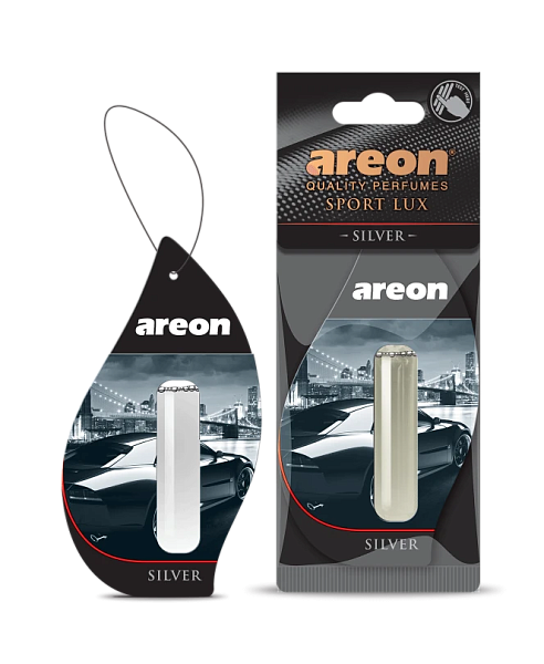 Ароматизатор подвесной Areon LIQUID LUX SPORT Silver  5 мл.