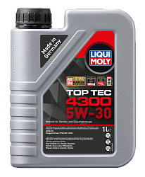 Моторное масло LIQUI MOLY Top Tec 4300  5W-30  1 л. синт.