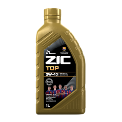 Моторное масло ZIC TOP  0W-40  1 л. синт.
