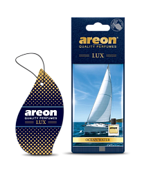 Ароматизатор на зеркало AREON Lux OCEAN WATER AL03  к-т. 10 шт.