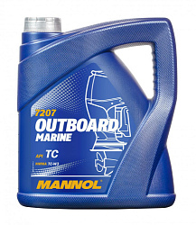 Моторное масло MANNOL Outboard Marine  4 л. п/синт.