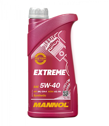 Моторное масло MANNOL Extreme  5W-40  1 л. синт.